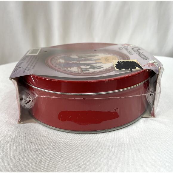 Christmas Cross Stitch Kit in a Tin Feliz Navidad Wolves Cactus Sealed #028108 - Picture 6 of 6